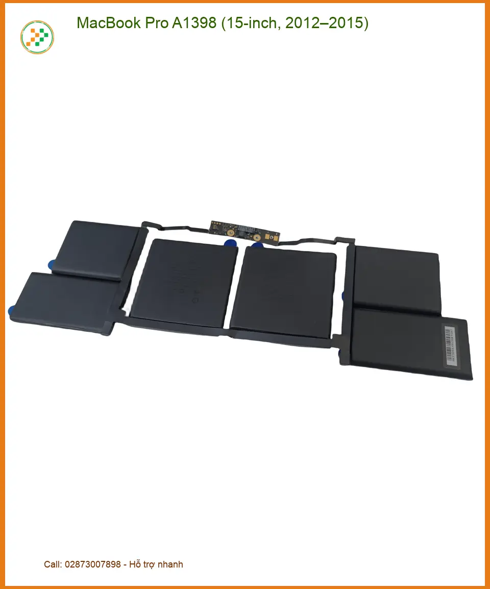 Pin APPLE MacBook Pro A1398 - Thay Pin Laptop Lấy Liền TPHCM
