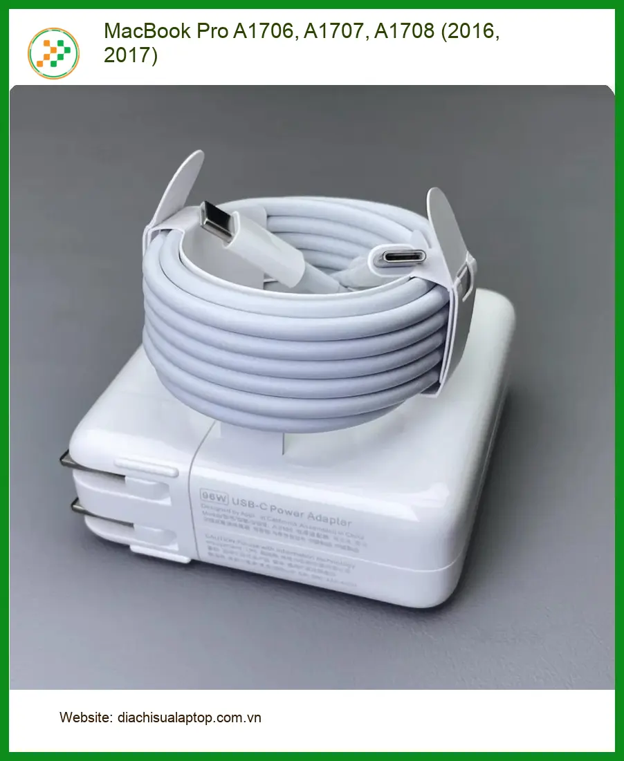 Sạc Laptop APPLE MacBook Pro A1706, A1707, A1708 - Thay Nhanh Lấy Liền TPHCM