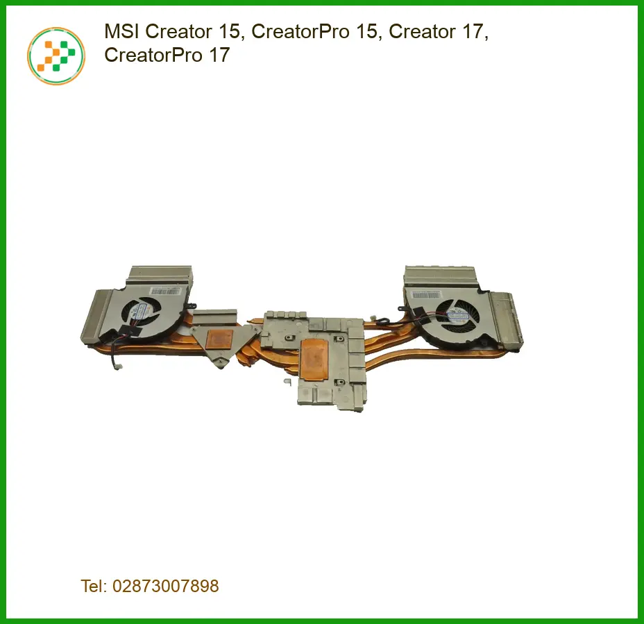 Quạt Laptop MSI Creator 15, CreatorPro 17 - Thay Nhanh, Giá Rẻ TPHCM