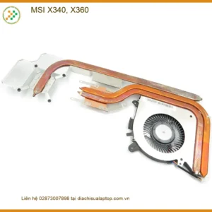 Thay Quạt Laptop MSI X340, X360 - Trung tâm Sửa Nhanh TPHCM