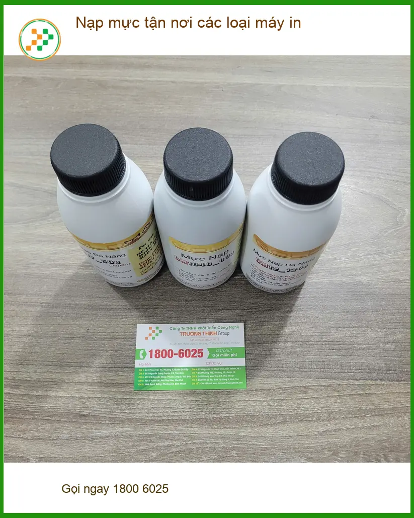 Anh Phúc kế toán trải nghiệm nạp mực máy in tận nơi Quận Tân Bình ảnh thực tế 1