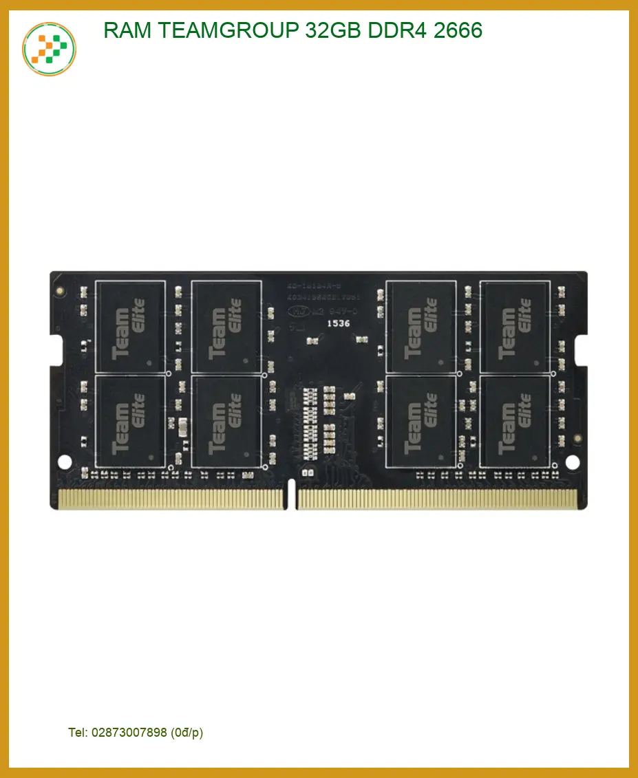 RAM Laptop 32GB DDR4 TEAMGROUP - Lắp đặt RAM - Trung tâm Laptop TPHCM Giá rẻ