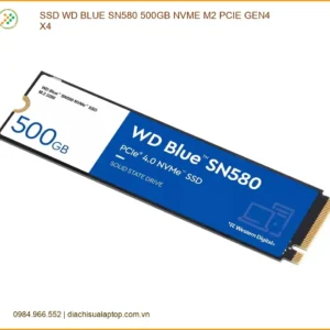 Ổ cứng Laptop SSD WD Blue SN580 500GB - Lắp Đặt Nhanh TPHCM Giá Rẻ