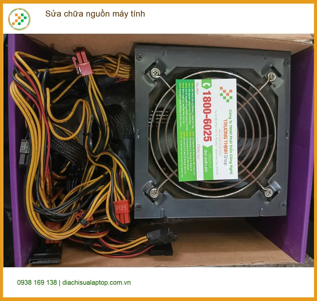 Anh Quân kiến trúc sư bận rộn - Dịch vụ sửa chữa nguồn máy tính Quận 7 lấy ngay ảnh thực tế 1
