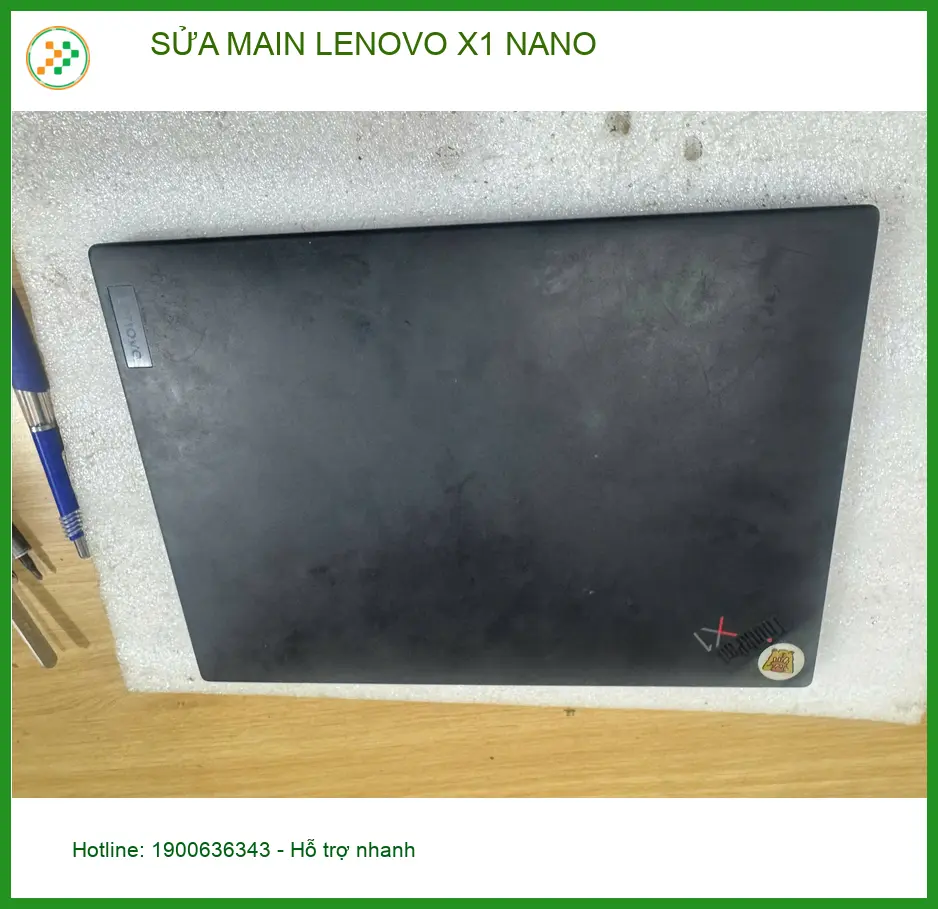 Anh Khang sinh viên tìm nơi sửa main Lenovo X1 Nano Quận Tân Bình ảnh thực tế 2