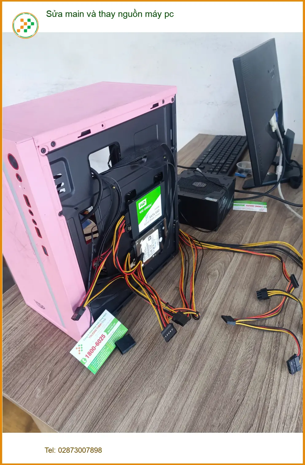 Bạn Thanh tìm địa chỉ sửa main và thay nguồn pc ở Quận Tân Phú lấy ngay ảnh thực tế 2