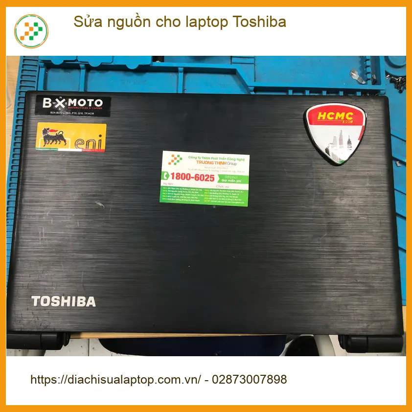 Anh Phong kiến trúc sư cần sửa nguồn laptop Toshiba Quận Bình Tân gấp ảnh thực tế 2