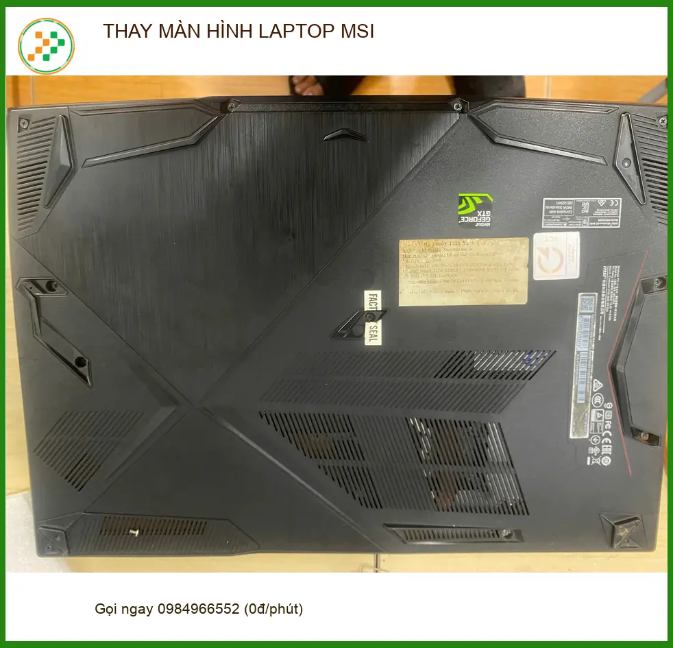 Tiệm thay màn hình laptop MSI Quận Gò Vấp - Chị Thùy chia sẻ kinh nghiệm ảnh thực tế 1