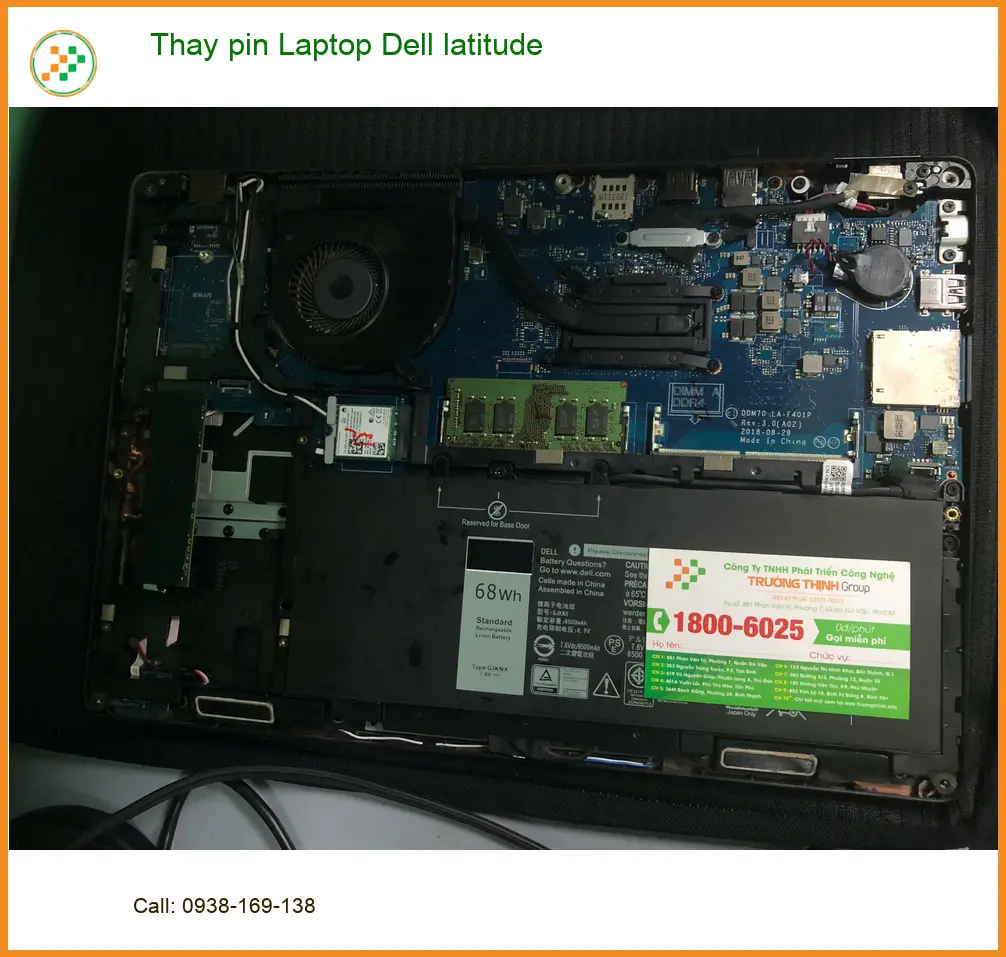 Anh Minh IT review Dịch vụ Thay pin Laptop Dell latitude Quận Bình Tân giá rẻ ảnh thực tế 1