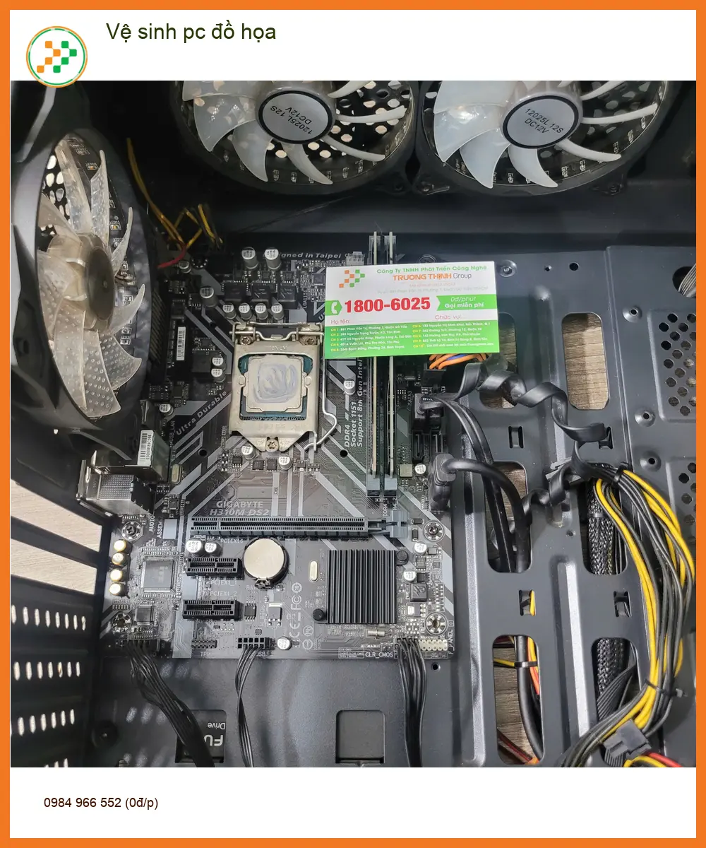 Anh Thịnh thiết kế đồ họa tìm Chỗ Vệ sinh pc đồ họa Quận Tân Bình nhanh chóng ảnh thực tế 1