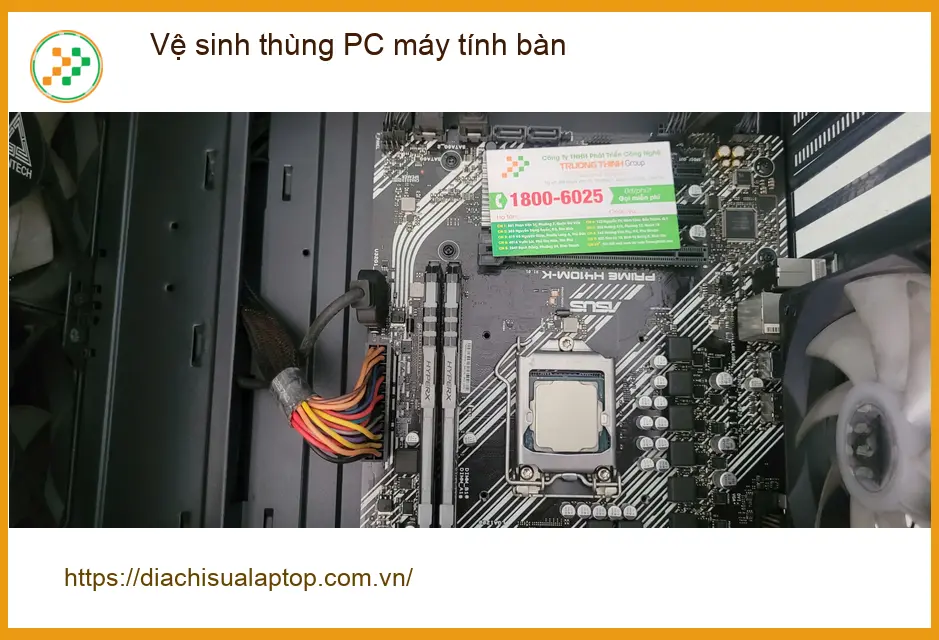 Anh Khoa review dịch vụ vệ sinh thùng PC máy tính bàn ở Quận Bình Tân ảnh thực tế 2
