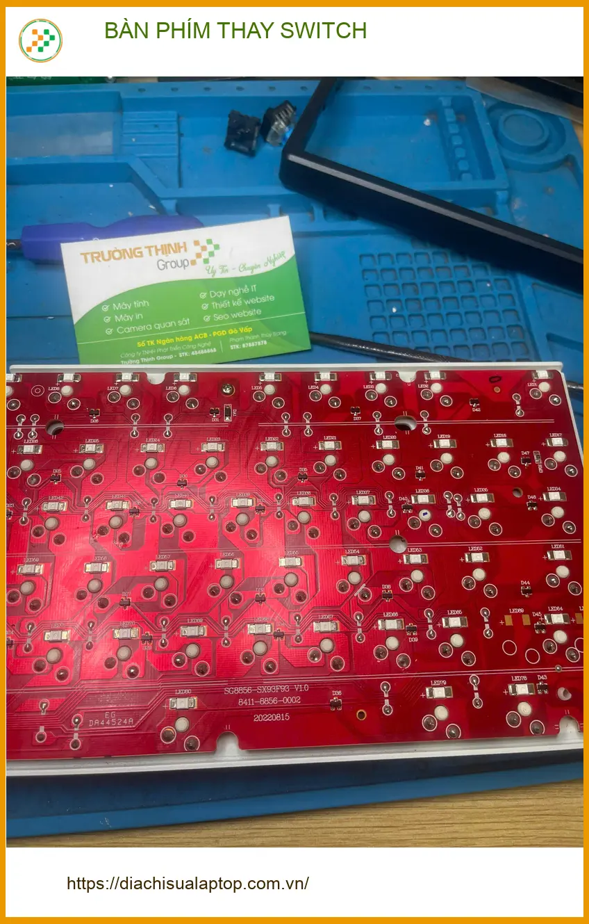 Anh Quang sửa bàn phím cơ bị liệt switch tại Quận Thủ Đức lấy ngay ảnh thực tế 1