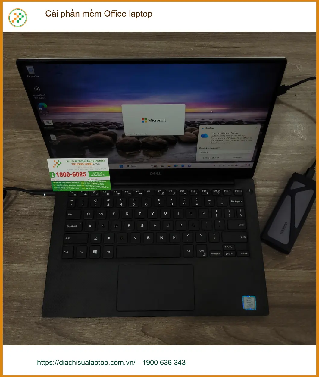 Chị Thanh kế toán cần cài Office laptop Quận Tân Bình - Dịch vụ lấy ngay, giá rẻ ảnh thực tế 1