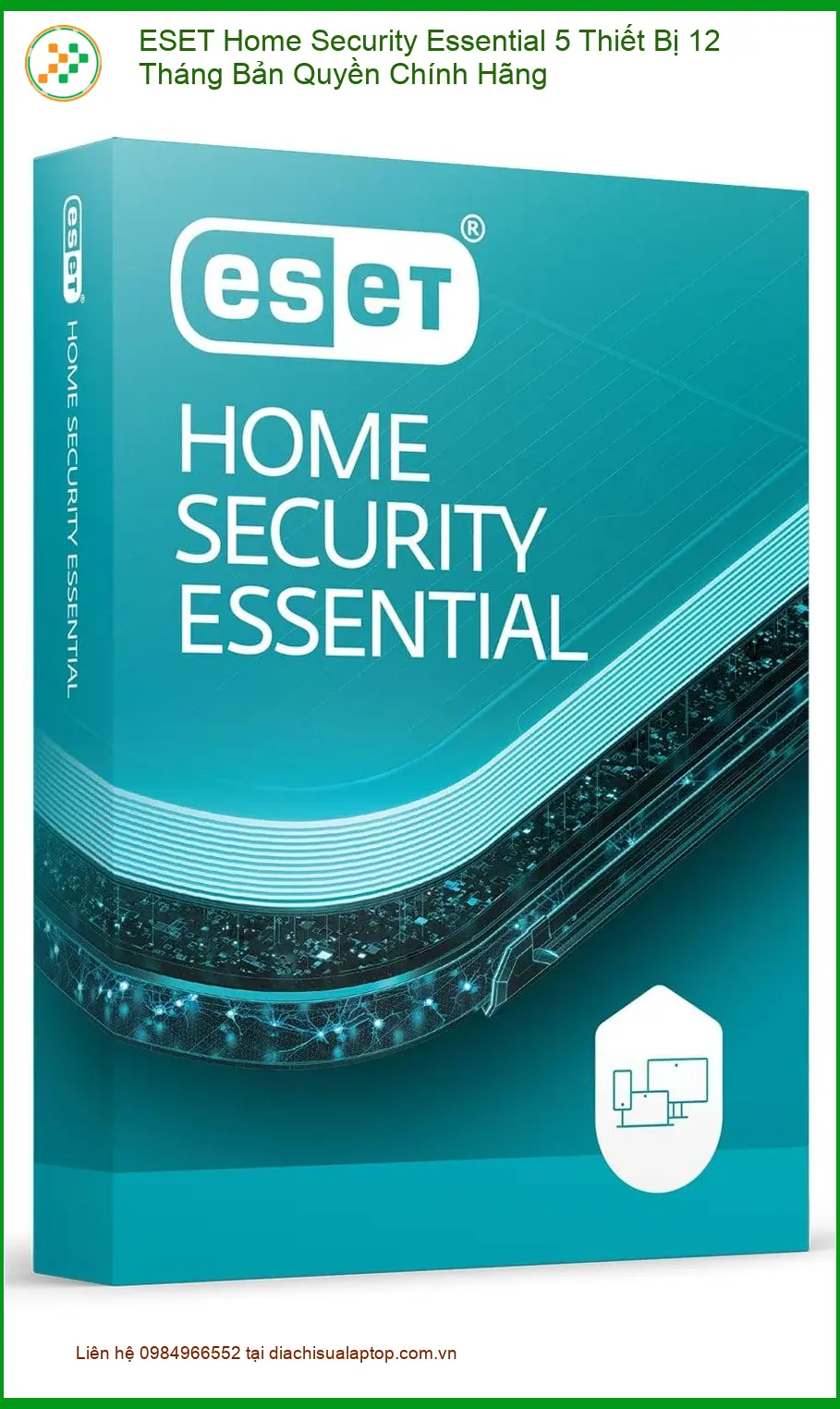 Antivirus ESET Home Security Essential 5 Thiết Bị - Giá Rẻ TPHCM | Giao Nhanh