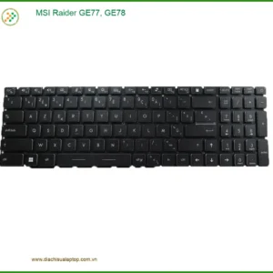 Bàn phím Laptop MSI GE77 GE78 - Thay Nhanh Tại Trung Tâm TPHCM