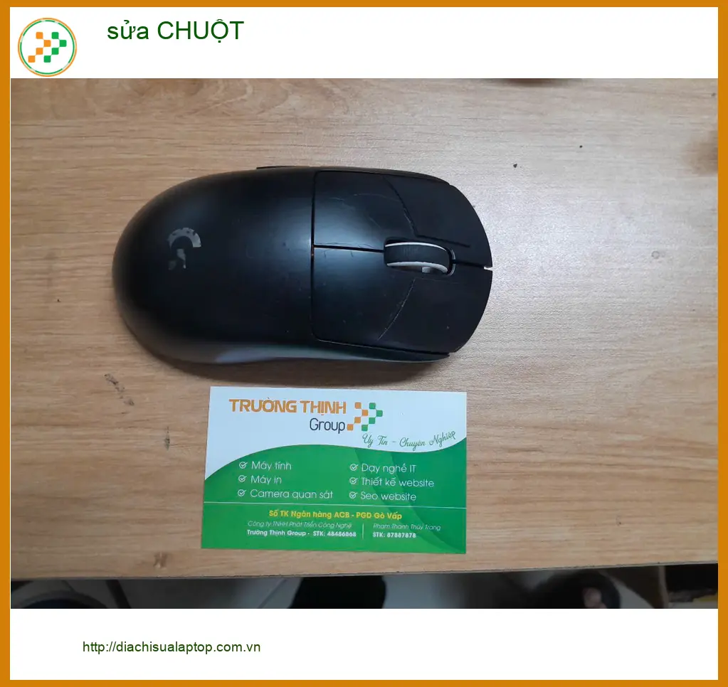 Cô Thảo nhân viên văn phòng cần tìm tiệm sửa chuột uy tín Quận Thủ Đức ảnh thực tế 1