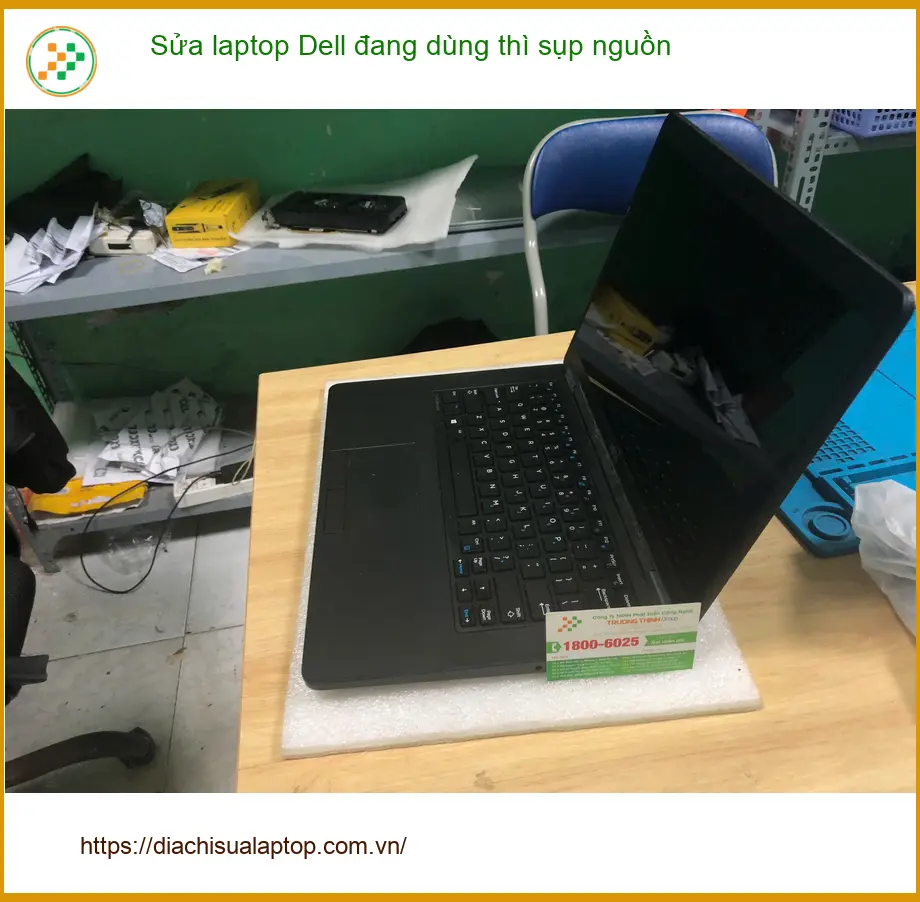Anh Việt shipper - Dịch vụ sửa laptop Dell sụp nguồn Quận Bình Tân ảnh thực tế 1