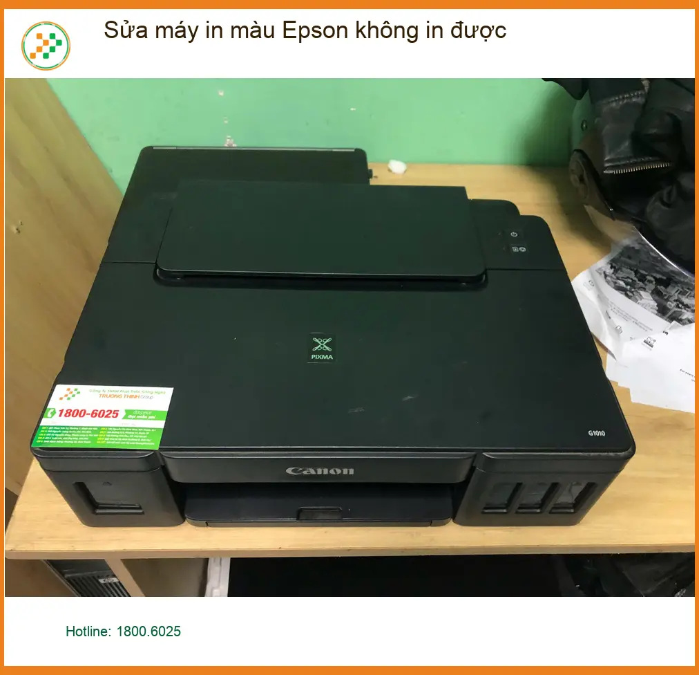 Cô Thảo quản lý tìm chỗ sửa máy in màu Epson không in được Quận Bình Tân ảnh thực tế 1
