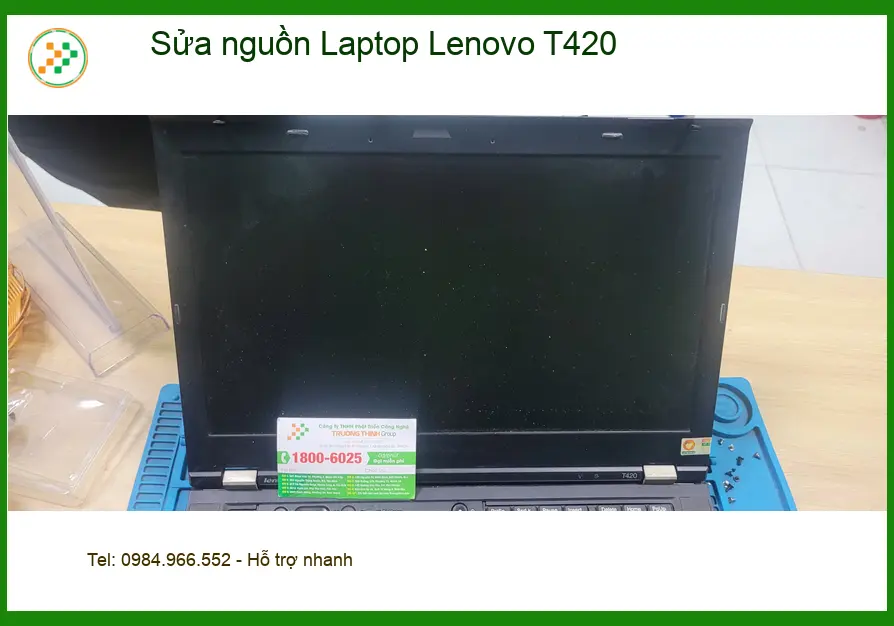 Anh Phong tìm địa điểm sửa nguồn Laptop Lenovo T420 Quận Bình Tân giá rẻ ảnh thực tế 1