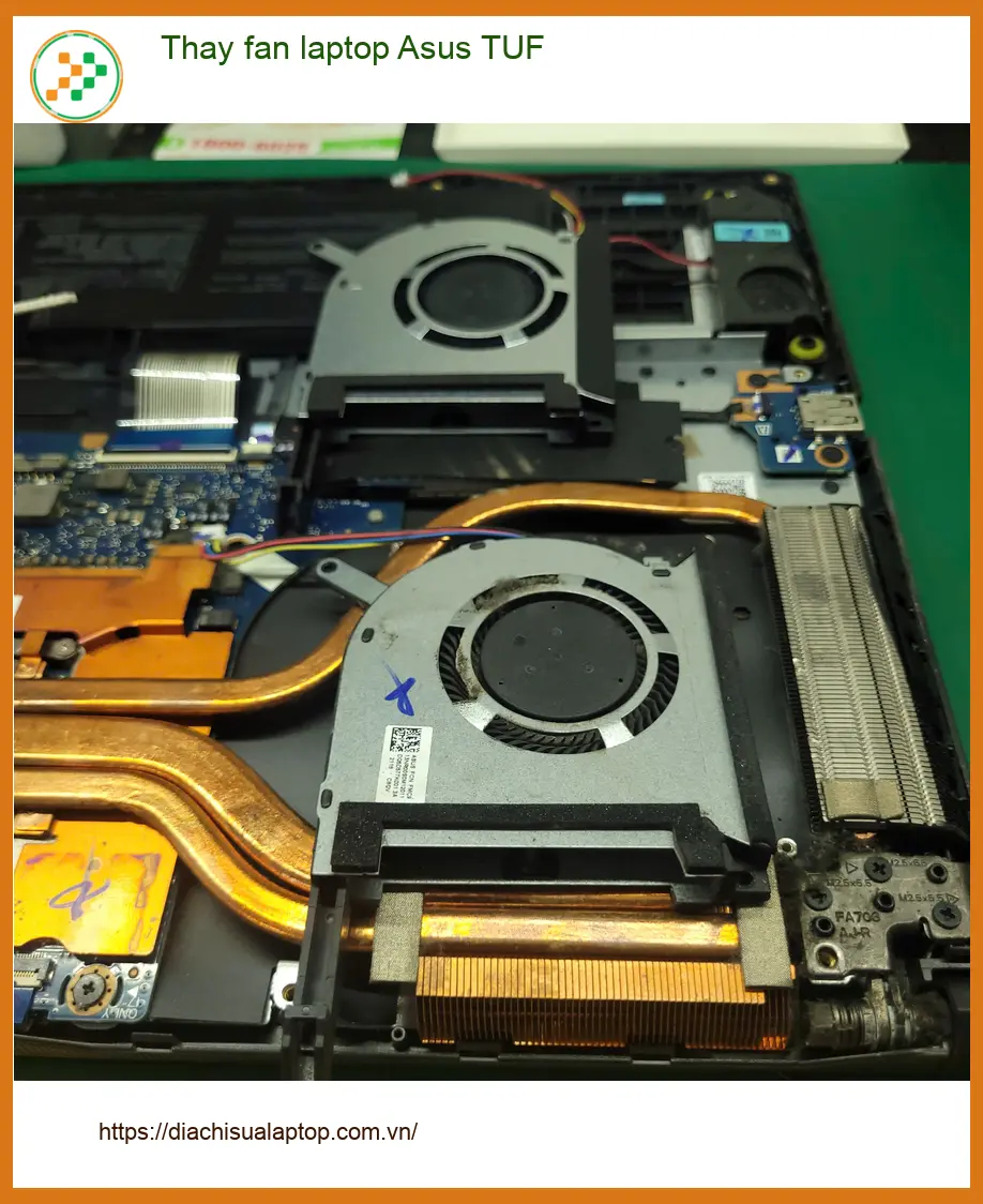 Bạn Minh sinh viên - Thay fan laptop Asus TUF Quận Tân Bình giá tốt ảnh thực tế 1