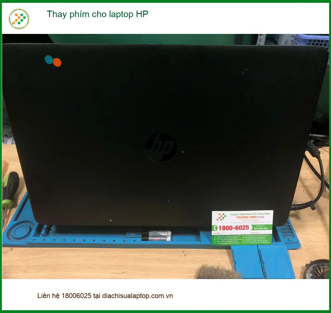 Bạn Tùng nhân viên tìm chỗ thay phím laptop HP Quận Bình Tân uy tín ảnh thực tế 2