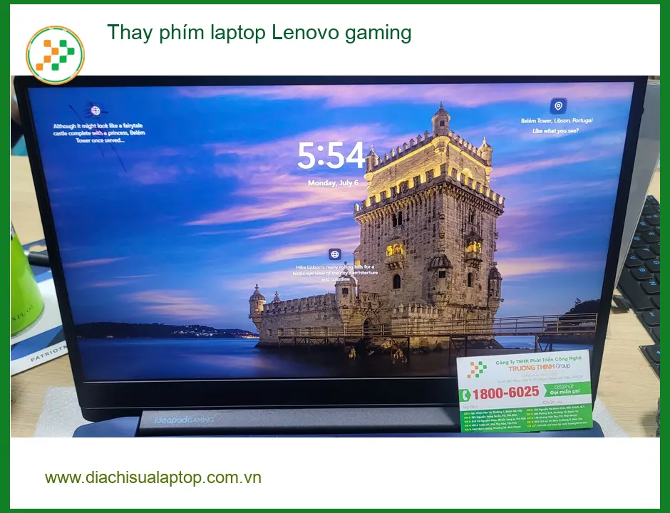 Cửa hàng Thay phím laptop Lenovo gaming Quận Bình Tân - Bạn Hùng review dịch vụ ảnh thực tế 1