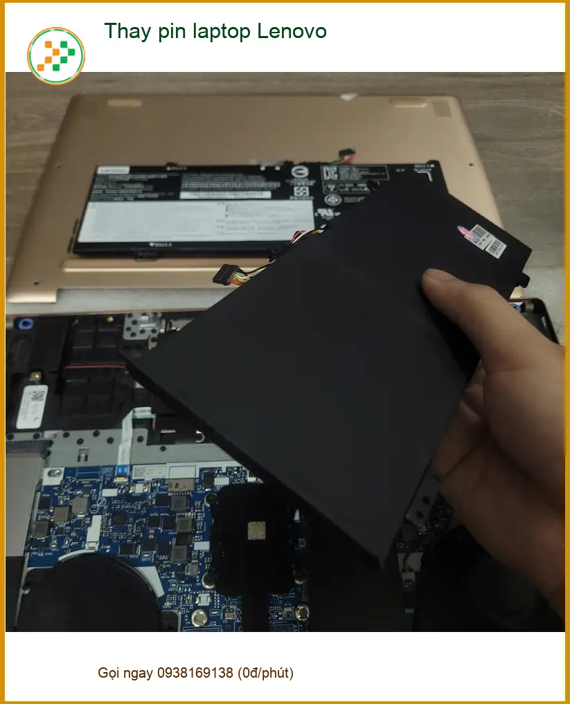 Trung tâm thay pin laptop Lenovo Quận Tân Bình lấy ngay - Anh Khôi bận rộn tìm chỗ ảnh thực tế 2