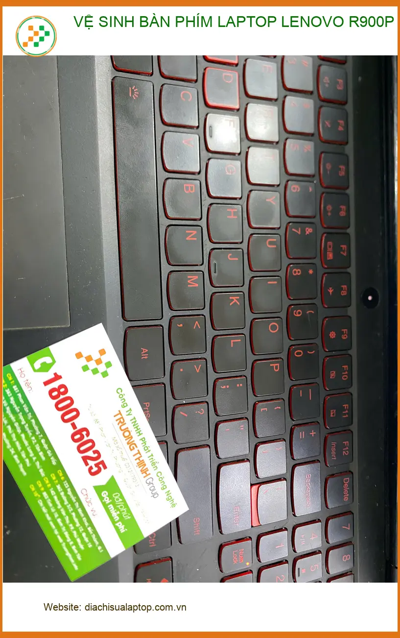 Anh Khánh kỹ sư tìm dịch vụ vệ sinh bàn phím Laptop Lenovo R900P Quận 12 ảnh thực tế 1