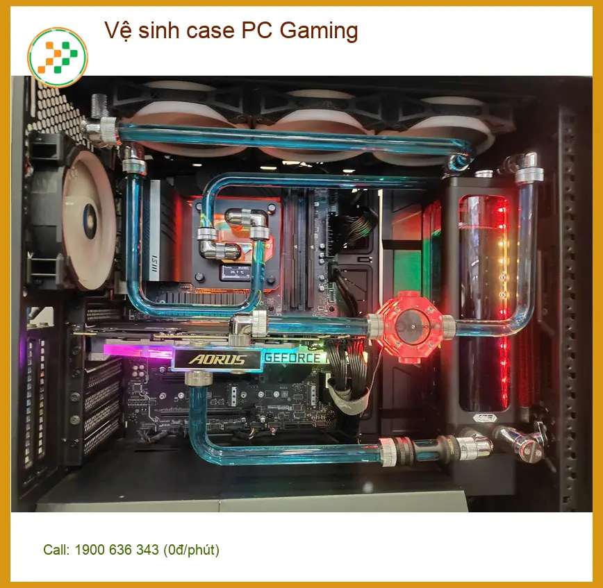 Anh Kiên gamer tìm dịch vụ Vệ sinh case PC Gaming Quận 7 uy tín ảnh thực tế 2