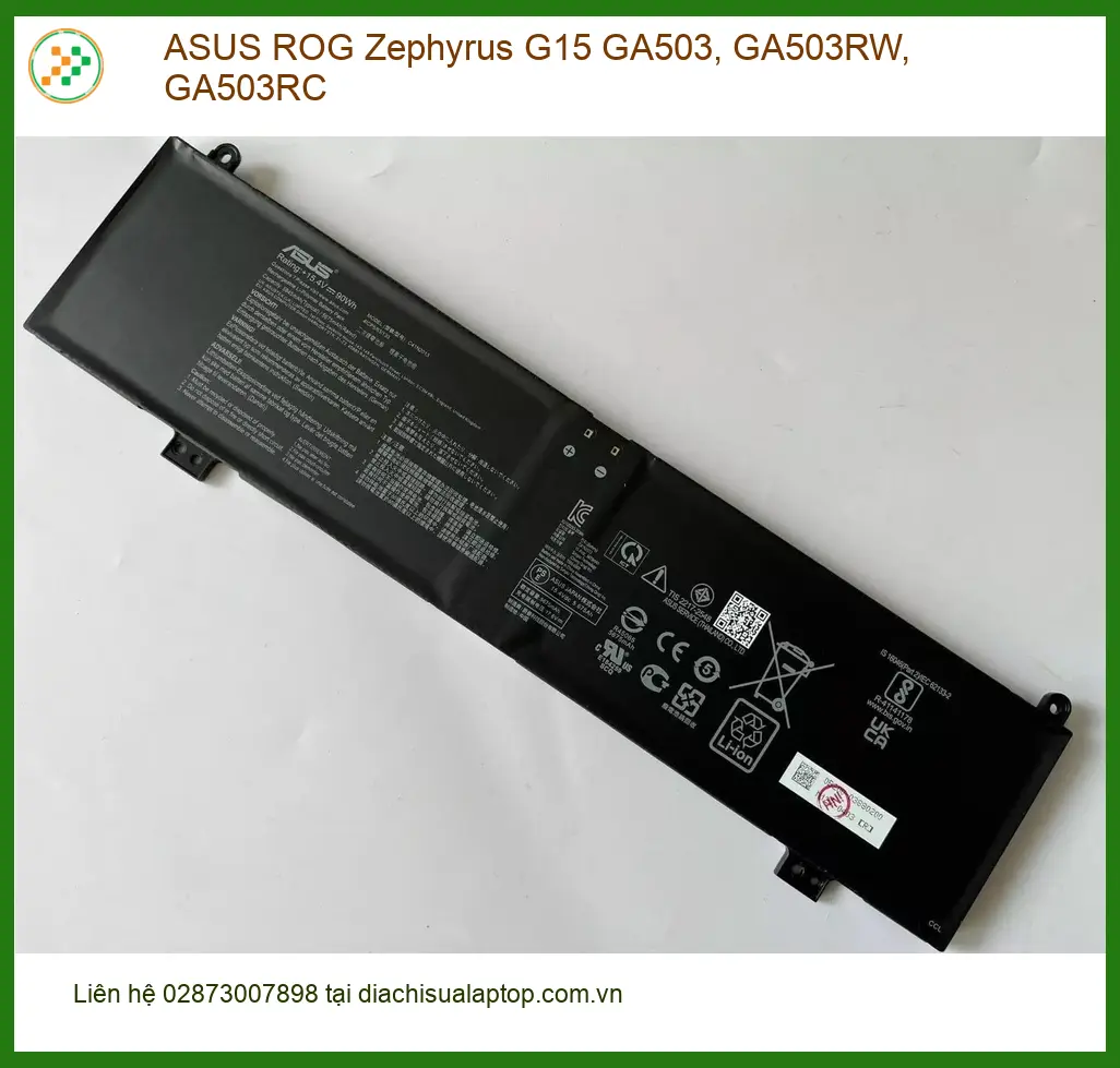Pin Laptop ASUS ROG Zephyrus G15 - Thay Nhanh Tại Cửa Hàng TPHCM