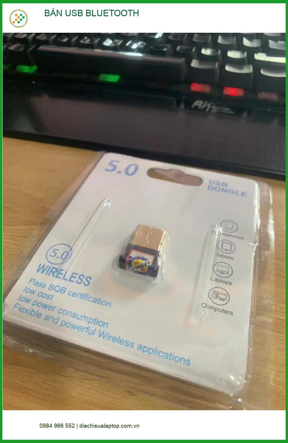 Cửa hàng bán USB Bluetooth Quận Tân Bình - Chị Mai kế toán tìm mua ảnh thực tế 1