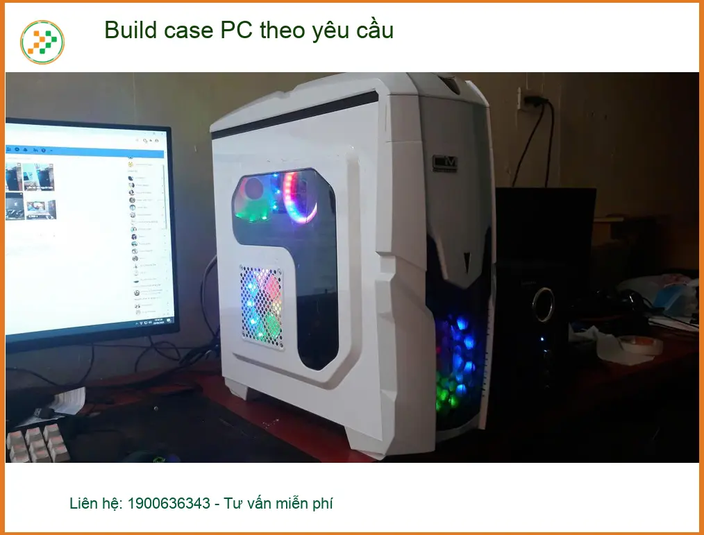 Chú Phước chủ xưởng gỗ review dịch vụ Build case PC theo yêu cầu Quận 7 ảnh thực tế 1