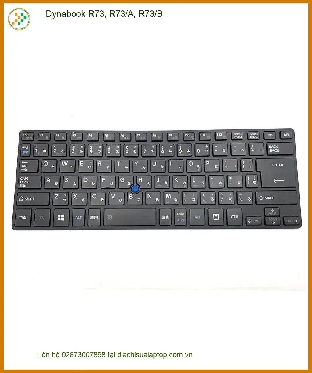 Bàn phím Laptop Dynabook R73 - Thay Lấy Ngay | TPHCM Giá Rẻ