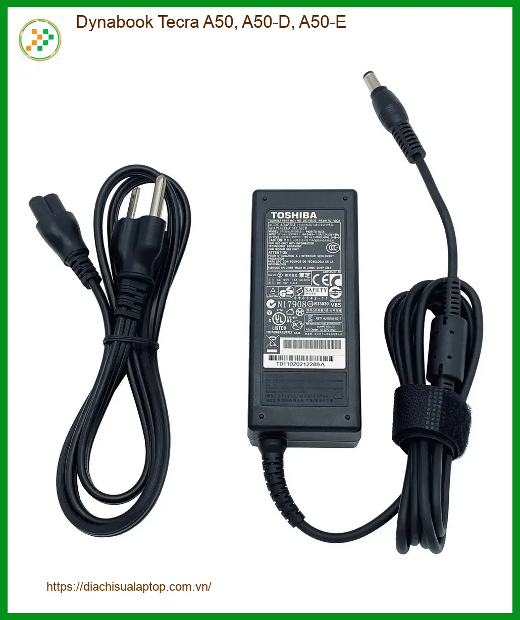 Sạc Laptop Dynabook Tecra A50 - Thay Lấy Ngay Giá Rẻ TPHCM