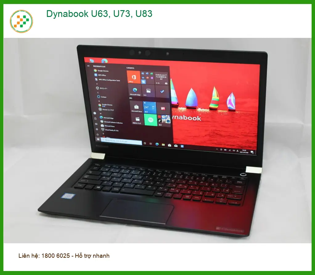 Thay Màn hình Laptop Dynabook U63 U73 U83 - Địa Chỉ Uy Tín TPHCM, Lấy Liền