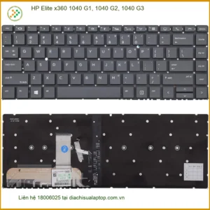 Bàn Phím Laptop HP Elite x360 1040 - Sửa Nhanh Lấy Liền TPHCM