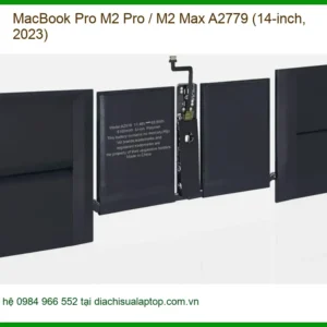 Pin Laptop APPLE MacBook Pro M2 / Max A2779 - Thay Lấy Liền Tại Trung Tâm TPHCM