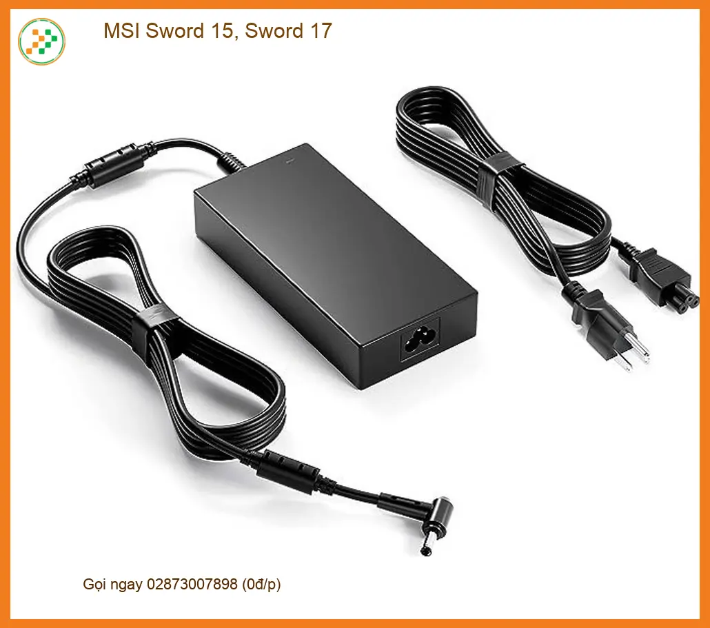 Sạc Laptop MSI Sword 15, 17 - Thay Mới Lấy Liền Trung Tâm TPHCM