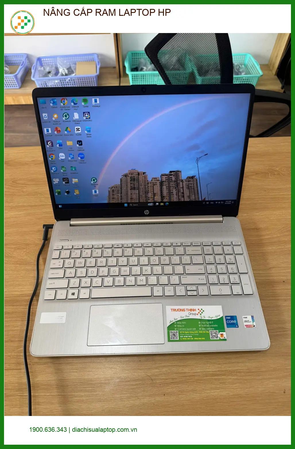 Trung tâm nâng cấp ram laptop HP Quận Tân Bình - Anh Khôi IT review ảnh thực tế 1