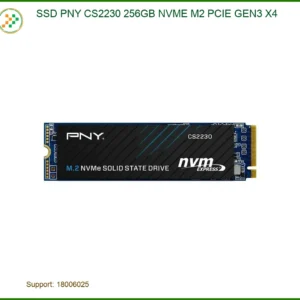 Ổ cứng SSD Laptop PNY 256GB - Lắp đặt lấy liền | Giá tốt TPHCM