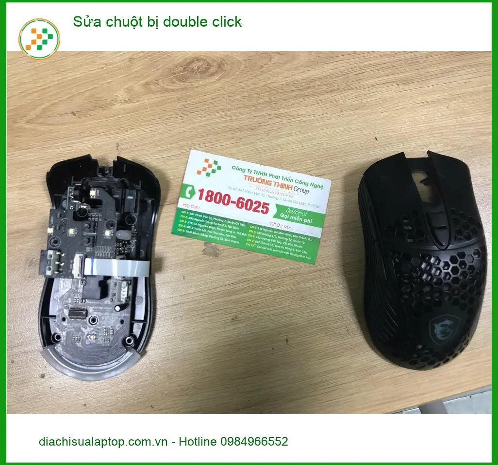 Anh Đức tìm dịch vụ sửa chuột bị double click Quận Bình Tân uy tín, giá tốt ảnh thực tế 1