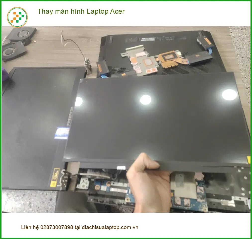 Chị Thúy làm marketing tìm chỗ Thay màn hình Laptop Acer Quận 7 lấy liền ảnh thực tế 2