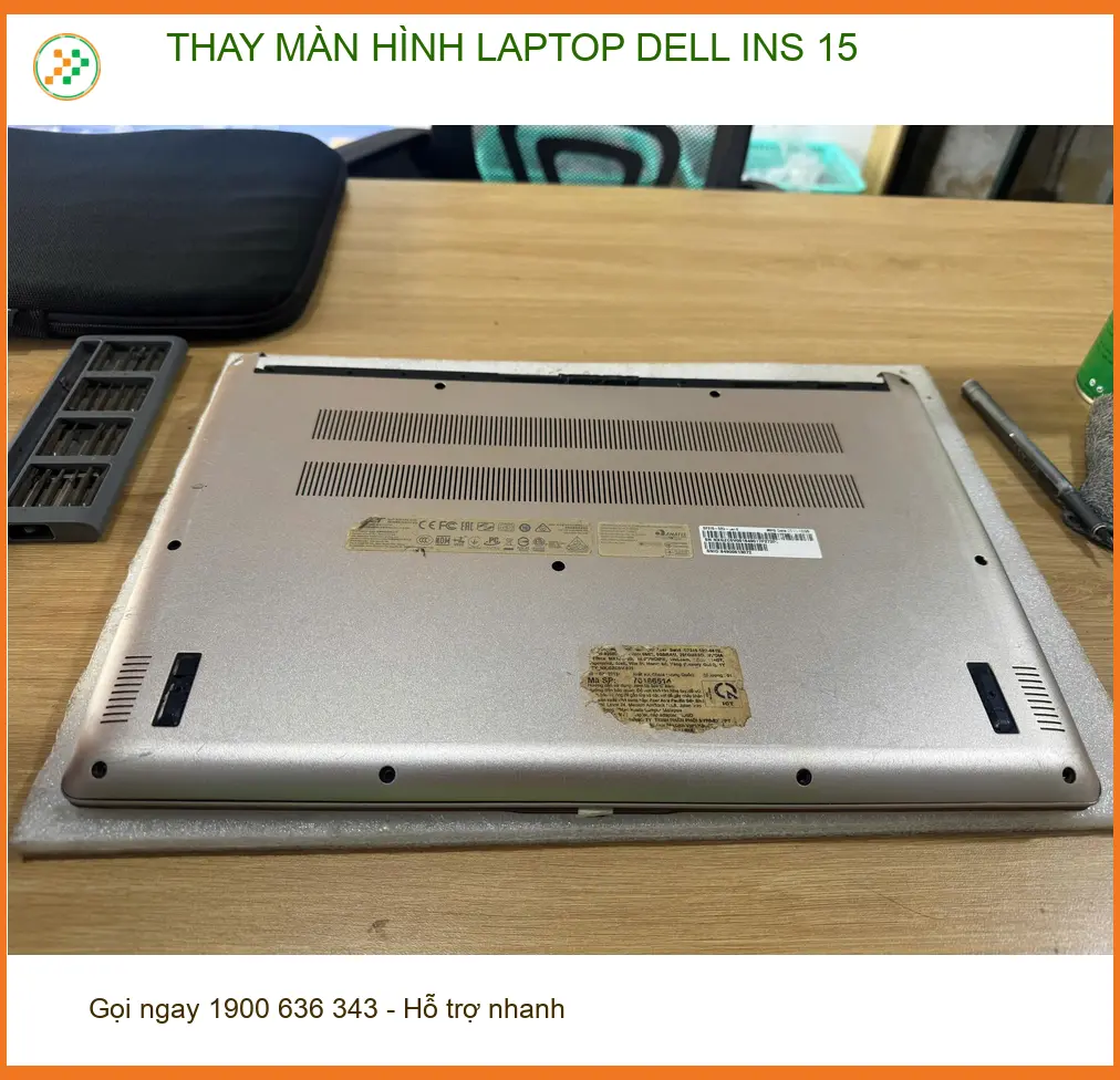 Anh Khôi kinh doanh online thay màn hình laptop Dell Ins 15 ở Quận Tân Bình lấy liền ảnh thực tế 2
