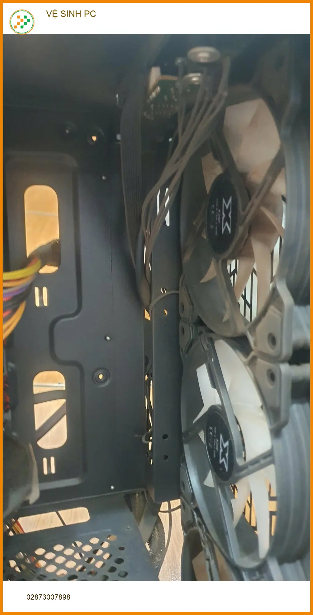 Trung tâm VỆ SINH PC Quận Gò Vấp giá rẻ - Chú Phúc review dịch vụ ảnh thực tế 2