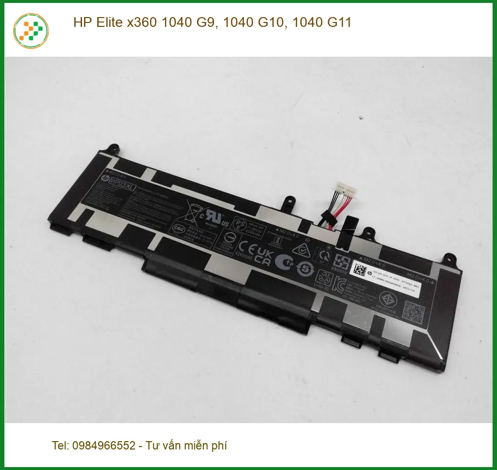 Pin Laptop HP Elite x360 1040 G9, G10, G11 - Thay Giá Rẻ, Lấy Ngay TPHCM