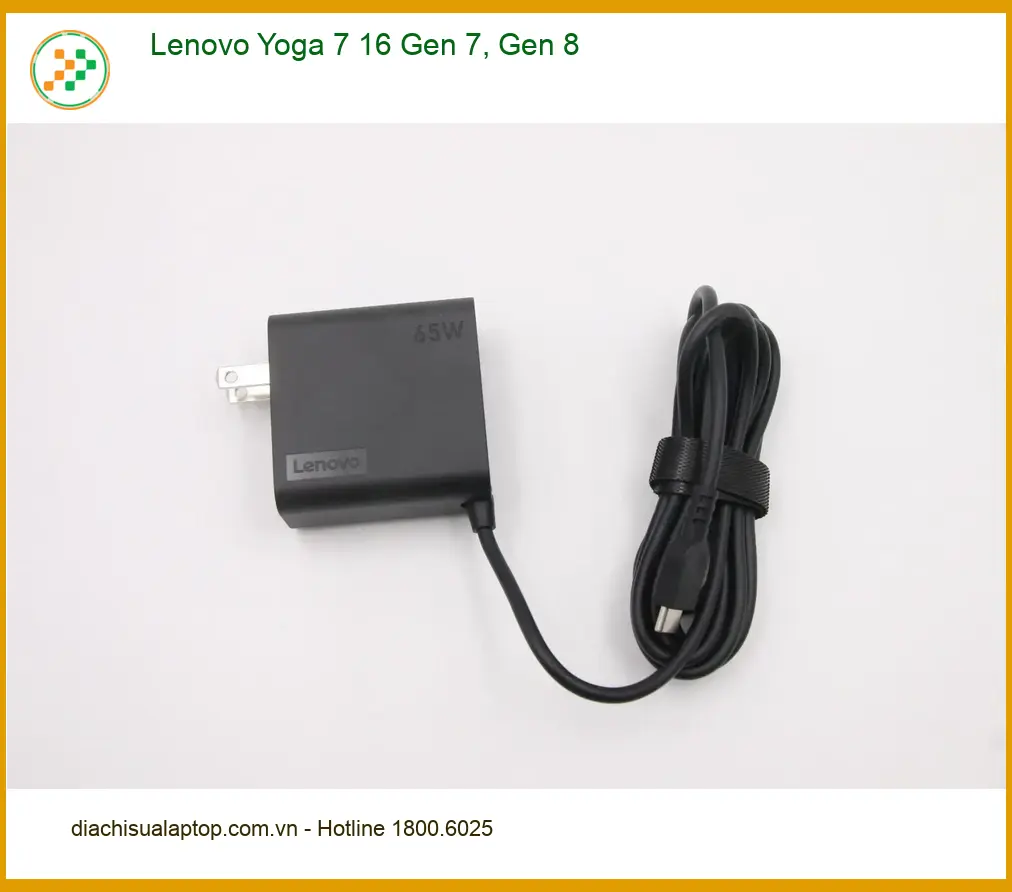 Sạc Laptop LENOVO Yoga 7 16 Gen 7 - Trung Tâm Thay Sạc Nhanh Gần Đây