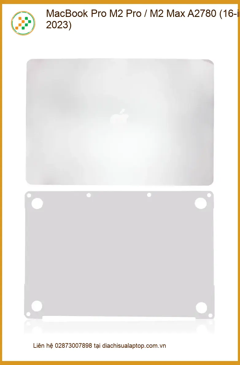 Vỏ Laptop APPLE MacBook Pro M2 / Max A2780 (16-inch)