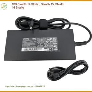 Sạc Laptop MSI Stealth 14, 15, 16 Studio - Địa Chỉ Thay Nhanh TPHCM