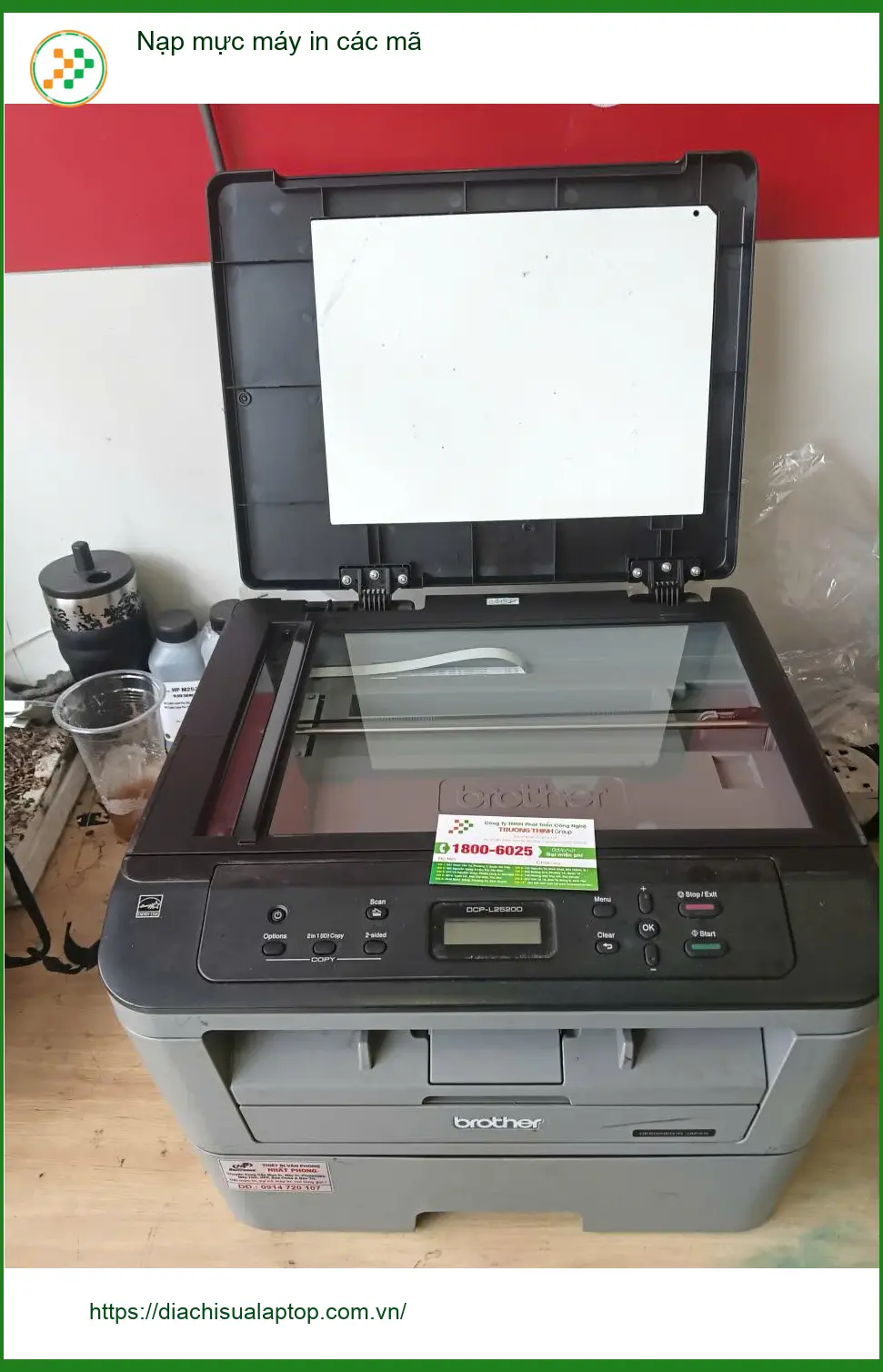 Anh Minh kiến trúc sư cần trung tâm nạp mực máy in Quận 7 lấy ngay ảnh thực tế 2