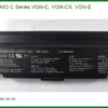 Pin Laptop VAIO C Series VGN-C, VGN-CS, VGN-E - Thay Lấy Liền | Giá Rẻ TPHCM